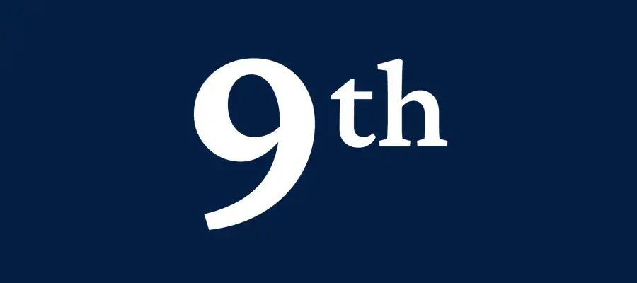 9th