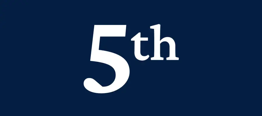 5th