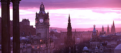 Photo of Edinburgh skyline