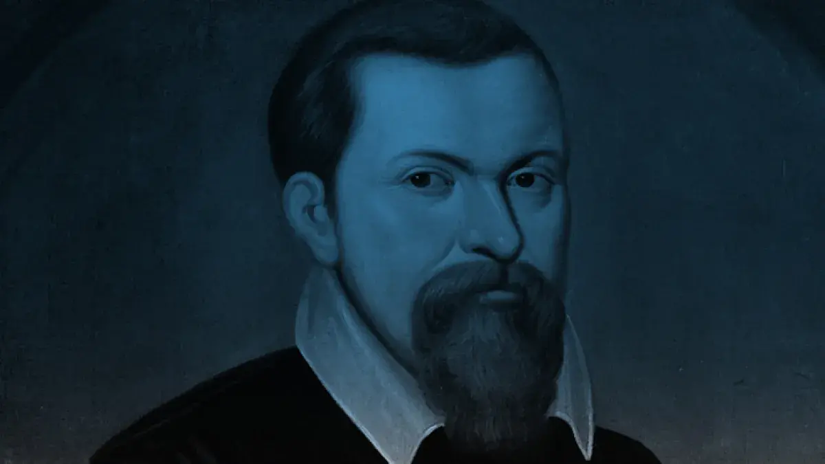 Painted portrait of Robert Rollock