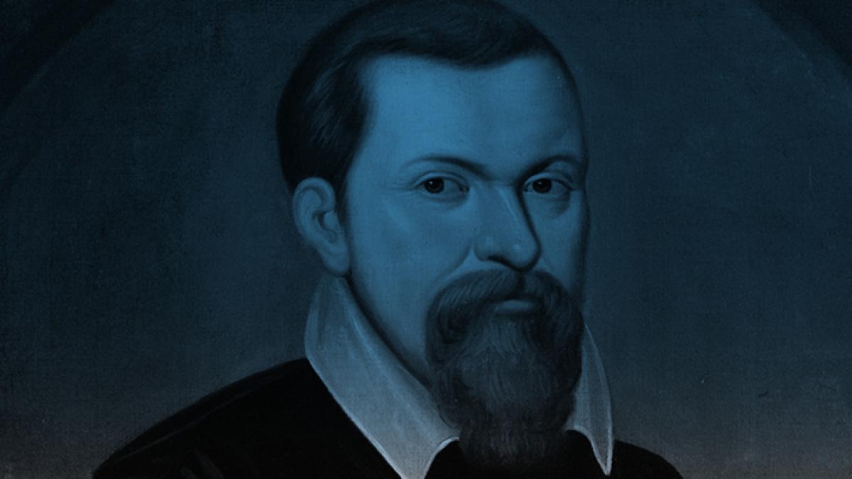 Painted portrait of Robert Rollock
