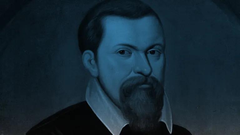 Painted portrait of Robert Rollock