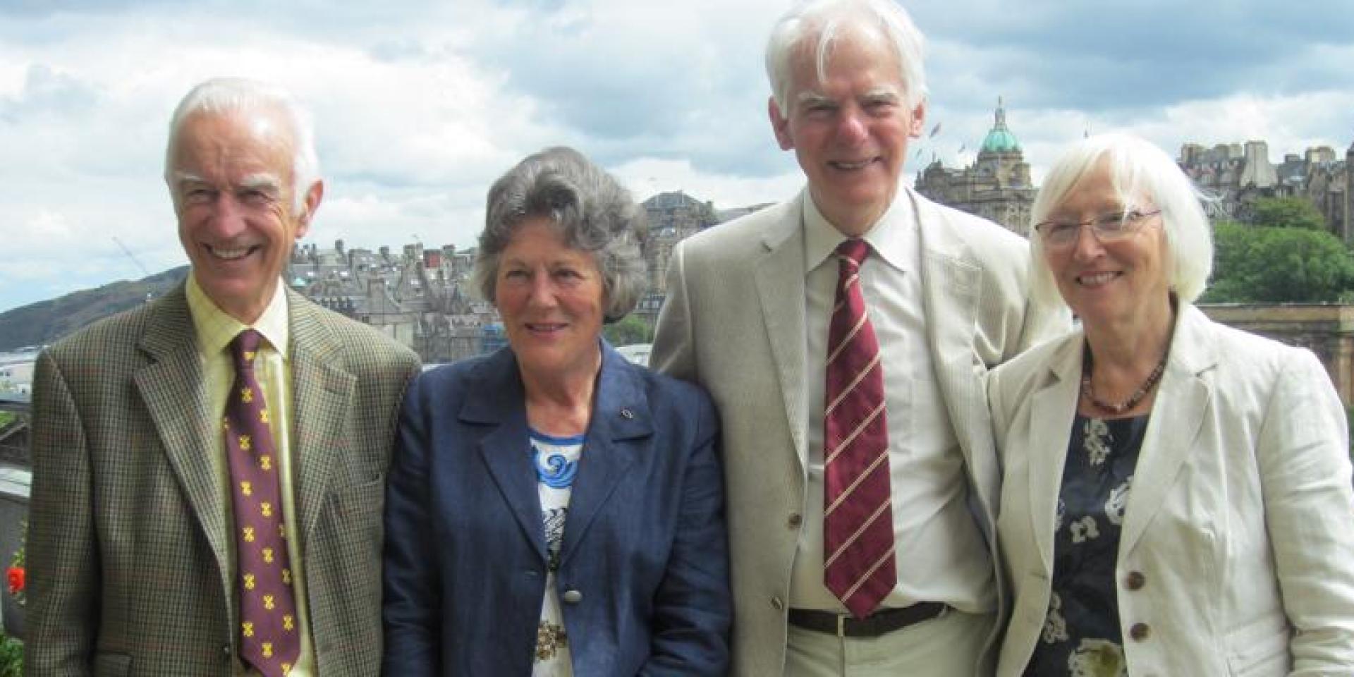 Donald Macleod, Lucile (Kirkpatrick) Macleod, Mike Dixon and Judy (Bilsby) Dixon.