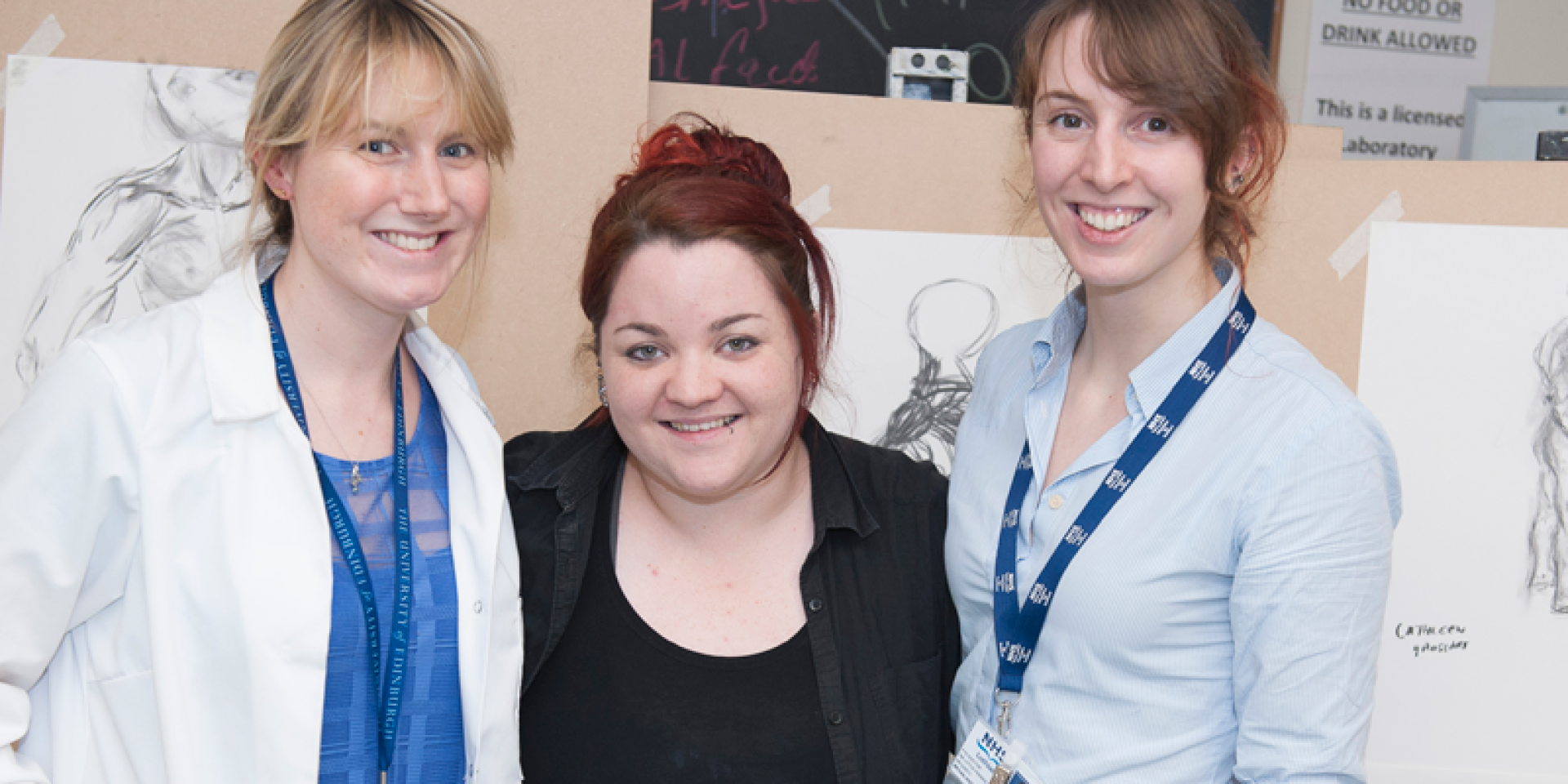 (L – R) Nichola Roberts, Kimmie Simpson, Meg Anderson. Photo by Jon Davey Photography.