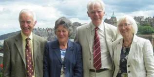 Donald Macleod, Lucile (Kirkpatrick) Macleod, Mike Dixon and Judy (Bilsby) Dixon.