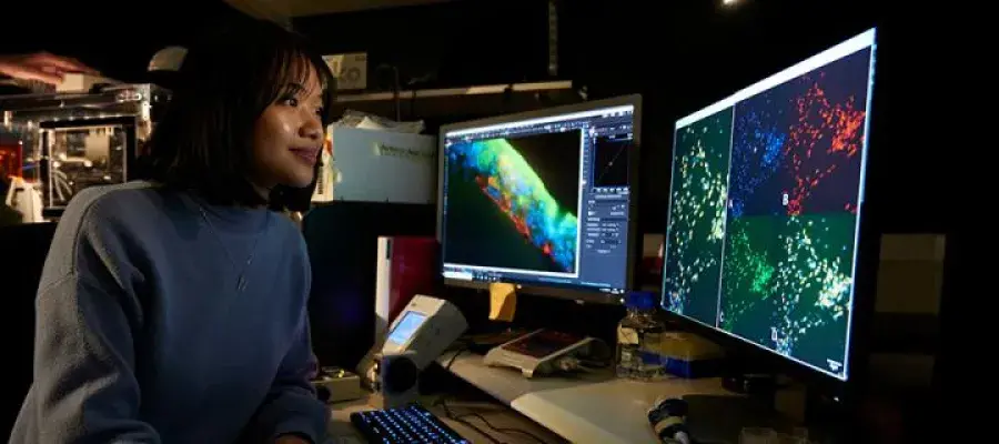 Research labs light imaging picture