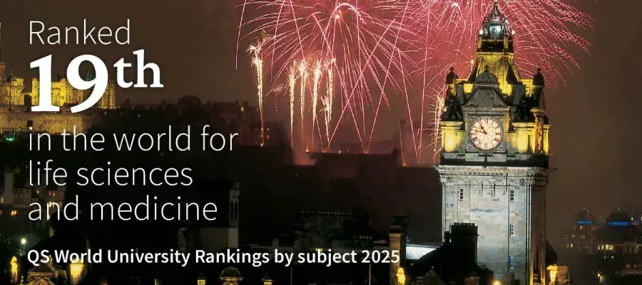 Ranked 19th in the world for life sciences and medicine (QS rankings by subject 2025)