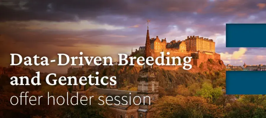 Data-Driven Breeding and Genetics offer holder session