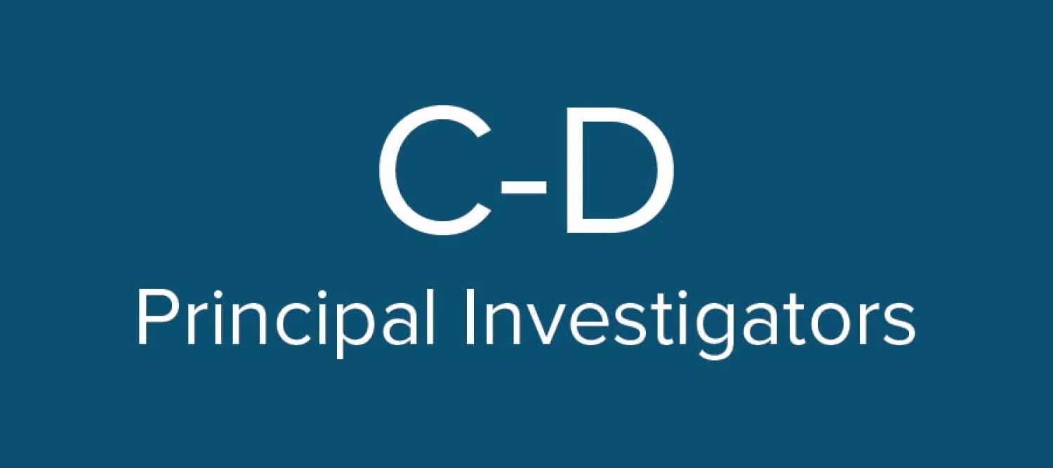 C-D Principal Investigator