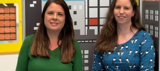 Sinead Rhodes and Iona Beange
