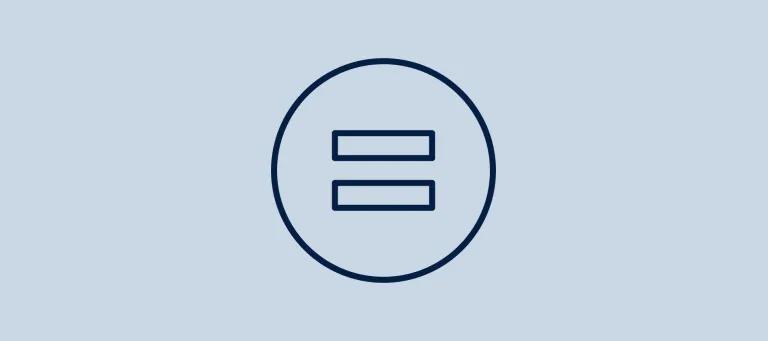 Equals icon
