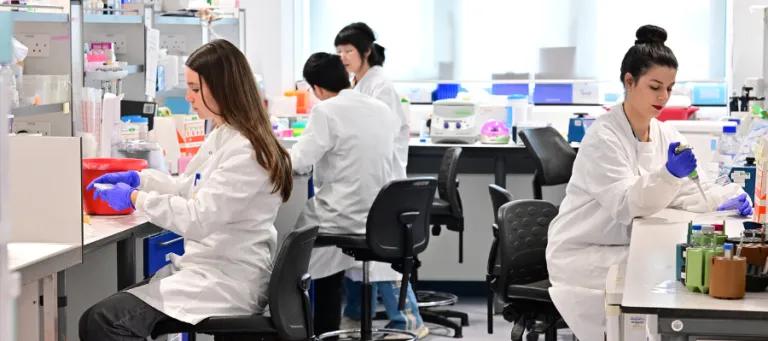 People in lab