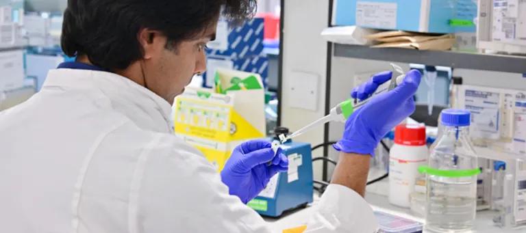 Scientist in Lab