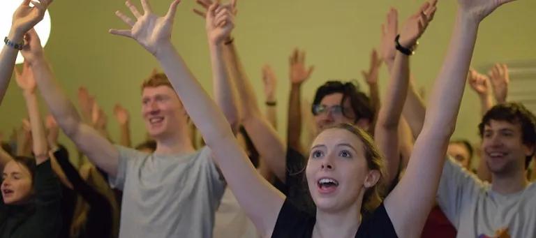 Rehearsals for the Medics' Musical