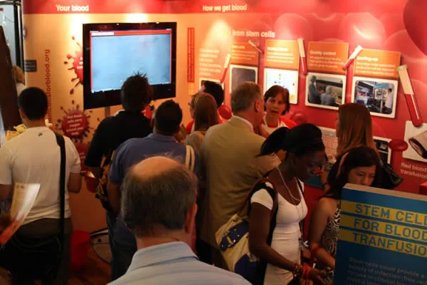 Stem Cells for Blood exhibition