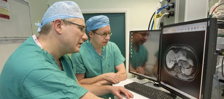 Mr Damian Mole and Dr Jonathan Fallowfield 