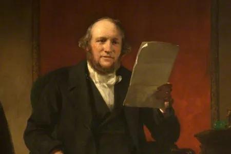 Detail from a painting of Alexander Wood