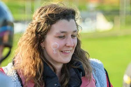 Close up portrait of Eilidh