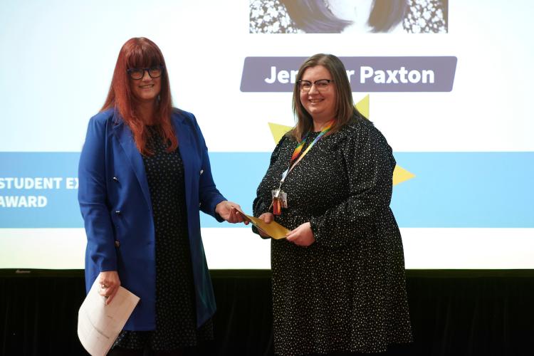 Student Experience Award: Jennifer Paxton