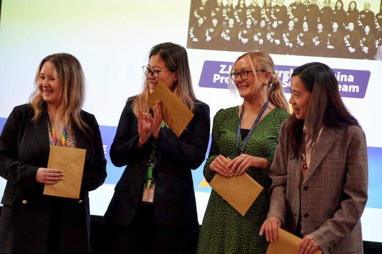 Team Excellence Award:   Zhejiang (ZJE) Edinburgh and China Professional Services Team