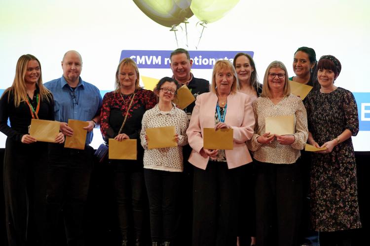 Exceptional service award: CMVM receptionists