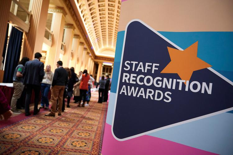 Staff awards: crowd shot 1