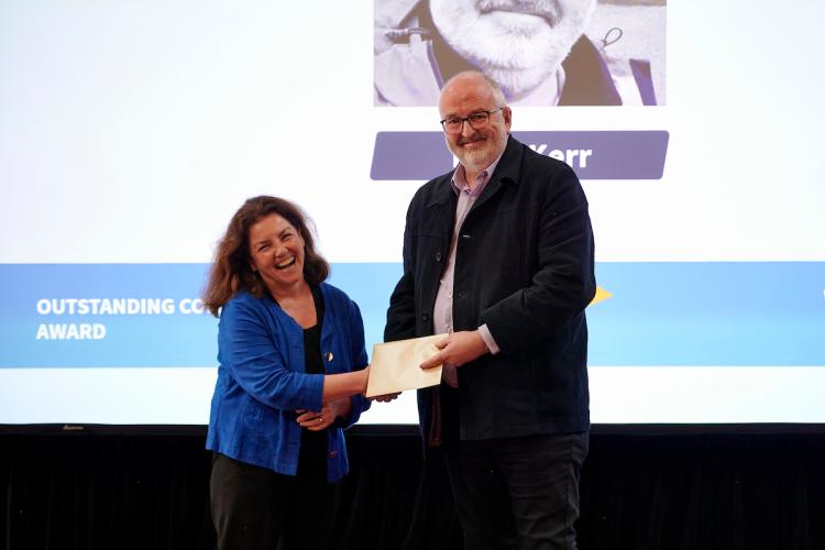 Outstanding colleague award: Mike Kerr