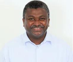 The Hon Minister, Dr Ahmadou Lamin Samateh 