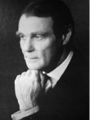 Archive black and white image of George Mitchell