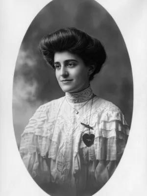 Archive image of Margaret in oval frame