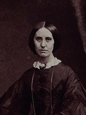 Archive black and white image of Agnes Syme